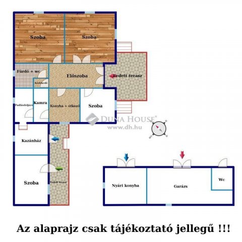 Eladó családi ház, Pilisen 43.9 M Ft, 4 szobás