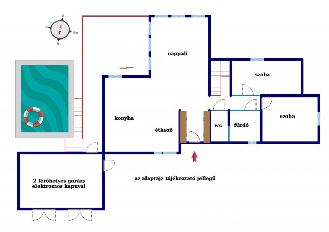 Kiadó ikerház, albérlet, Gödöllőn 450 E Ft / hó, 5 szobás