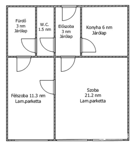 Eladó panellakás, Salgótarjánban 18.9 M Ft, 2 szobás