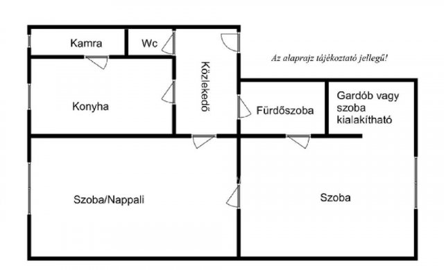 Eladó téglalakás, Debrecenben 47.9 M Ft, 2+1 szobás