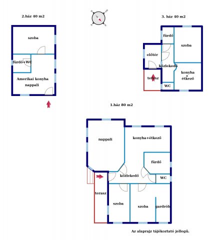 Eladó családi ház, Szigethalmon 79.9 M Ft, 6 szobás