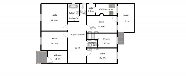 Eladó családi ház, Mándokon 13.9 M Ft, 4 szobás