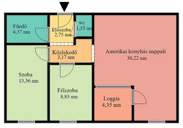 Eladó téglalakás, Budapesten, IV. kerületben 69.557 M Ft