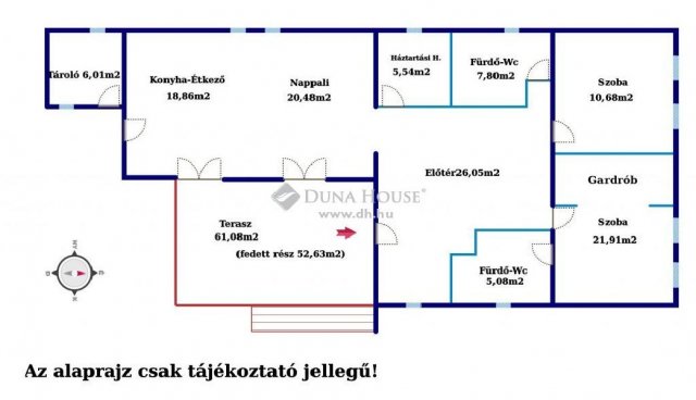 Eladó családi ház, Tápiószecsőn 73.9 M Ft, 3 szobás