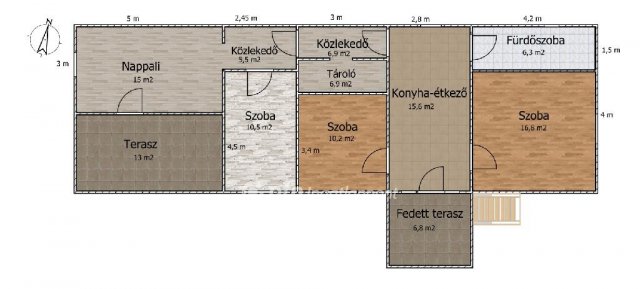 Eladó családi ház, Ráckevén 35 M Ft, 4 szobás