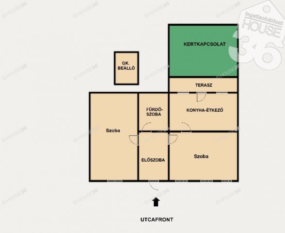 Kiadó téglalakás, albérlet, Kecskeméten 250 E Ft / hó