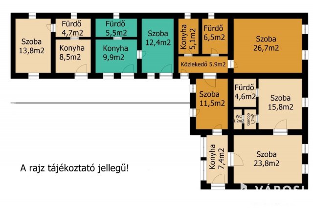 Eladó családi ház, Békéscsabán 119 M Ft, 6 szobás