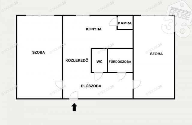 Eladó panellakás, Kecskeméten 44.2 M Ft, 2 szobás