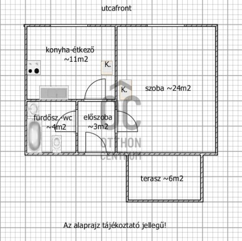 Eladó családi ház, Bátmonostoron 12.5 M Ft, 1 szobás