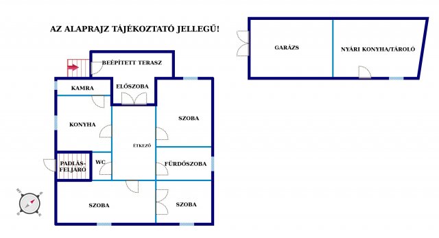 Eladó családi ház, Székesfehérvárott 59.5 M Ft, 3 szobás