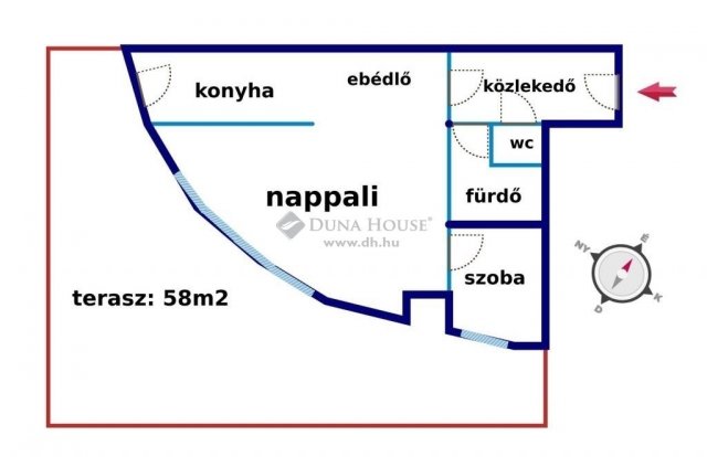 Eladó téglalakás, Budapesten, X. kerületben 71.99 M Ft, 2 szobás