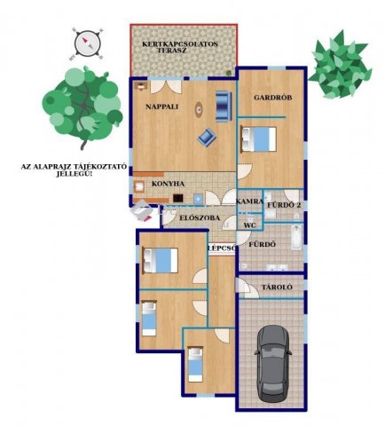 Eladó családi ház, Érden 109.9 M Ft, 5 szobás