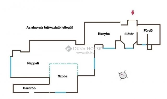 Eladó téglalakás, Budapesten, VI. kerületben 69 M Ft, 2 szobás