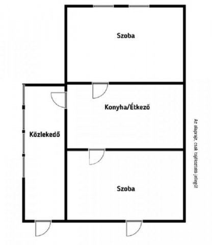 Eladó családi ház, Hajdúböszörményen 14.3 M Ft, 2 szobás