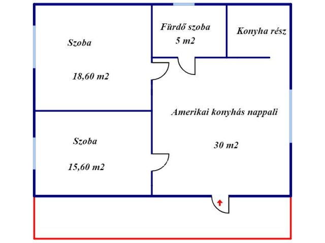 Eladó családi ház, Kállósemjénen 26.5 M Ft, 2 szobás