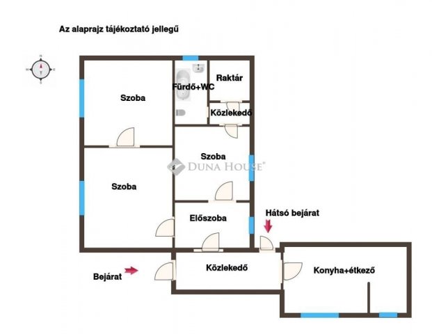Eladó családi ház, Mindszenten 13.9 M Ft, 2+1 szobás
