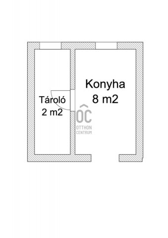 Eladó téglalakás, Pécsett 25 M Ft, 2 szobás