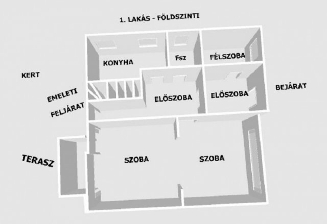 Eladó családi ház, Budapesten, XX. kerületben 130 M Ft