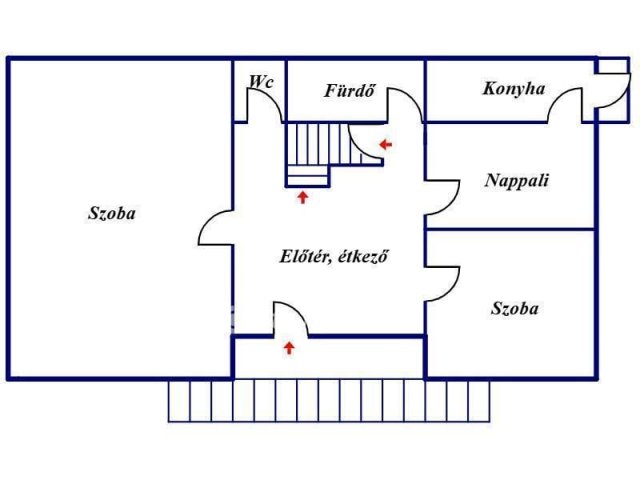 Eladó családi ház, Szabadegyházán 56.5 M Ft, 5 szobás