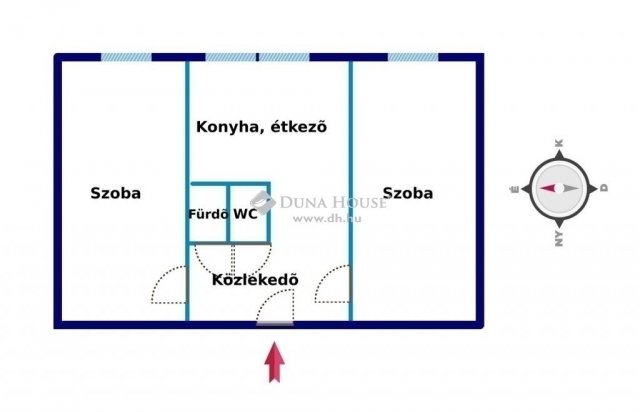 Eladó panellakás, Kecskeméten 40.5 M Ft, 2 szobás
