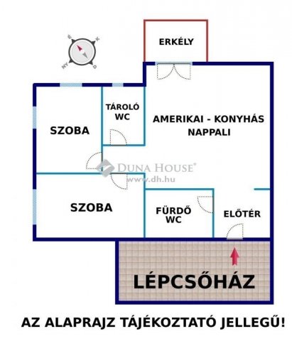 Eladó téglalakás, Monorierdőn 57.9 M Ft, 3 szobás