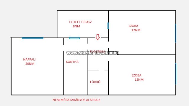 Eladó ikerház, Budapesten, XV. kerületben 79 M Ft, 3 szobás