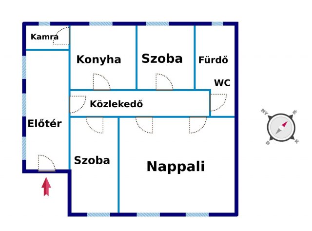 Eladó családi ház, Kiskunfélegyházán 27 M Ft, 3 szobás