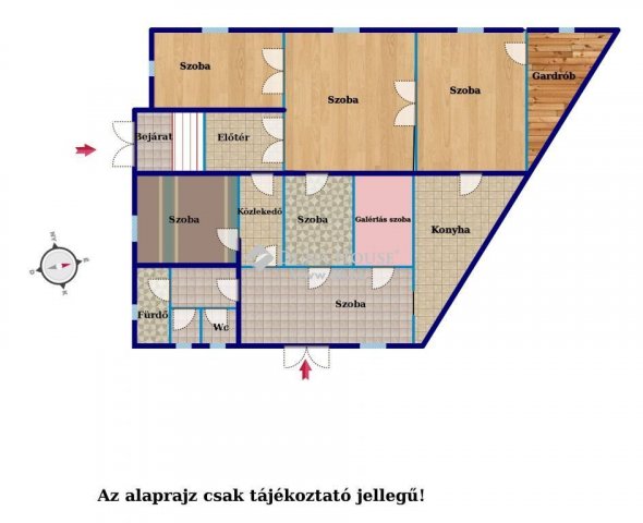 Eladó ikerház, Budapesten, XV. kerületben 100 M Ft, 6 szobás