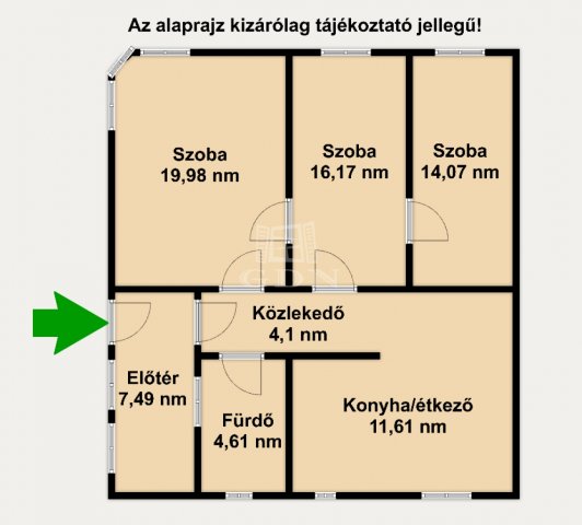 Eladó ikerház, Budapesten, X. kerületben 69.5 M Ft, 3 szobás