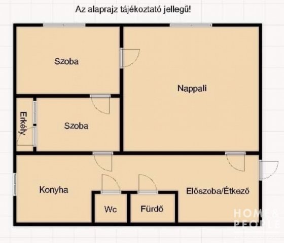 Eladó téglalakás, Szegeden 19.499 M Ft, 1+2 szobás
