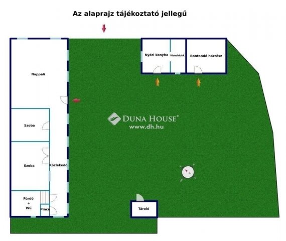 Eladó családi ház, Pilisen 44.99 M Ft, 4 szobás