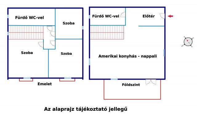 Eladó ikerház, Budapesten, XXII. kerületben 115 M Ft, 4 szobás