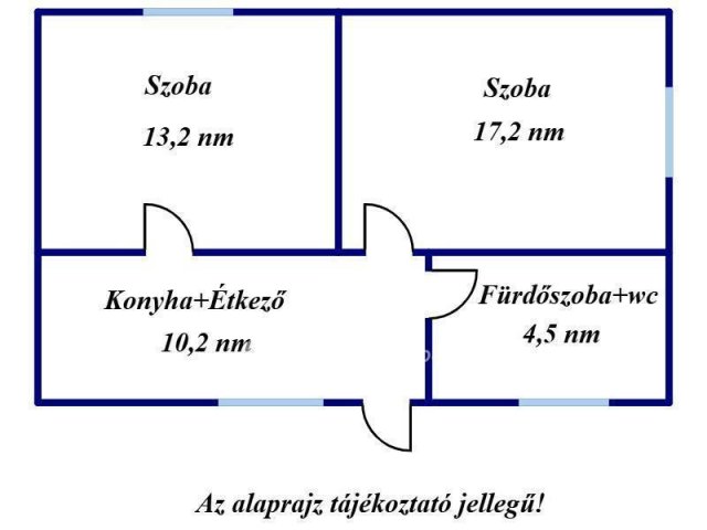Eladó családi ház, Karcagon 18.7 M Ft, 2 szobás