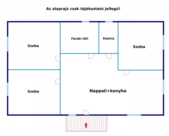 Eladó családi ház, Farmoson 21.9 M Ft, 4 szobás