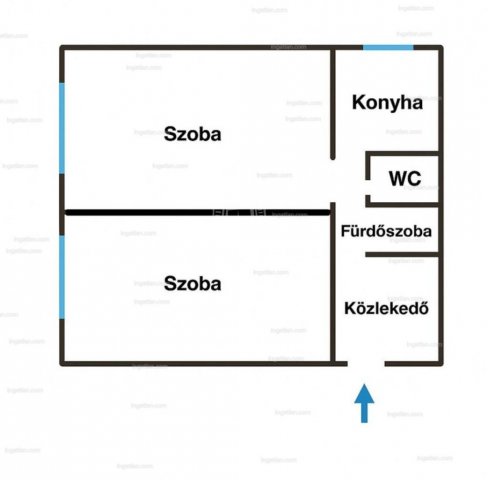Eladó panellakás, Budapesten, XV. kerületben 62.9 M Ft, 2 szobás