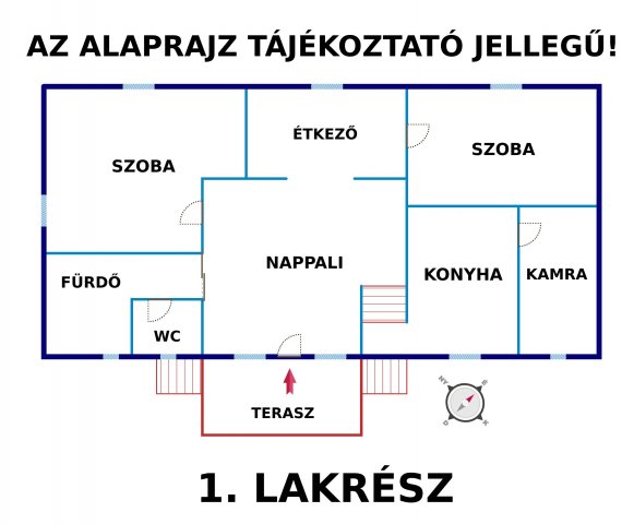 Eladó családi ház, Cegléden 82.5 M Ft, 4 szobás