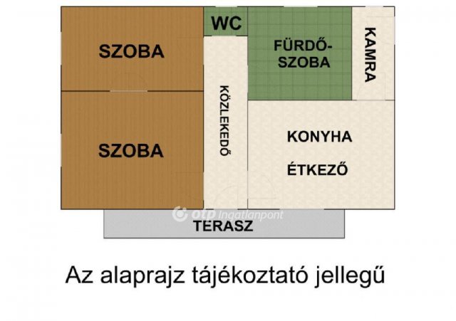 Eladó családi ház, Nyírparasznyán 10 M Ft, 2 szobás