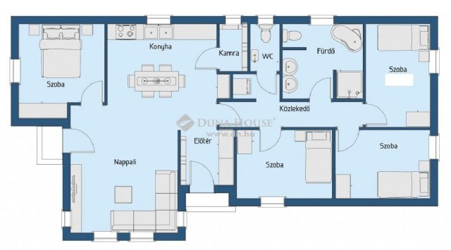 Eladó családi ház, Kecskeméten 65.51 M Ft, 5 szobás