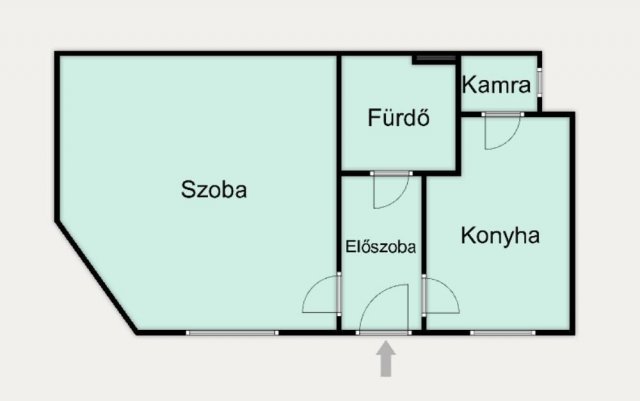 Eladó téglalakás, Budapesten, IV. kerületben 39.9 M Ft, 1 szobás