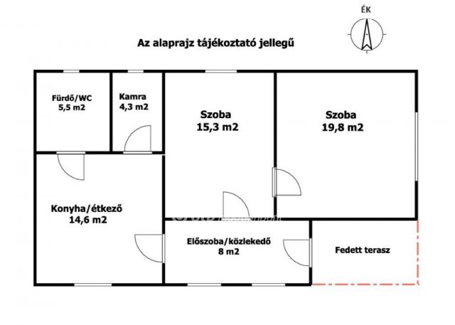 Eladó családi ház, Nagykőrösön 17.8 M Ft, 2 szobás