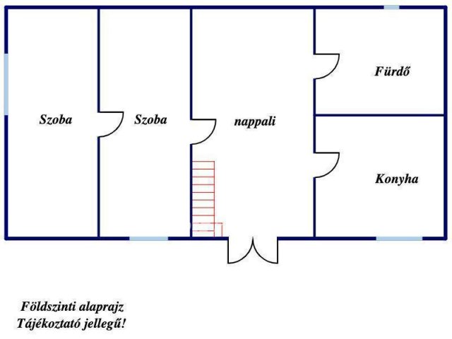 Eladó családi ház, Majosházán 24.9 M Ft, 3+2 szobás