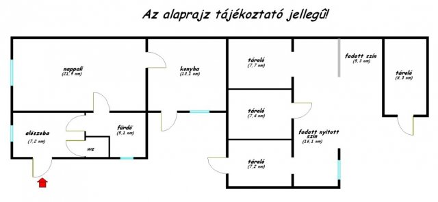 Eladó családi ház, Szentesen 17.5 M Ft, 1+1 szobás