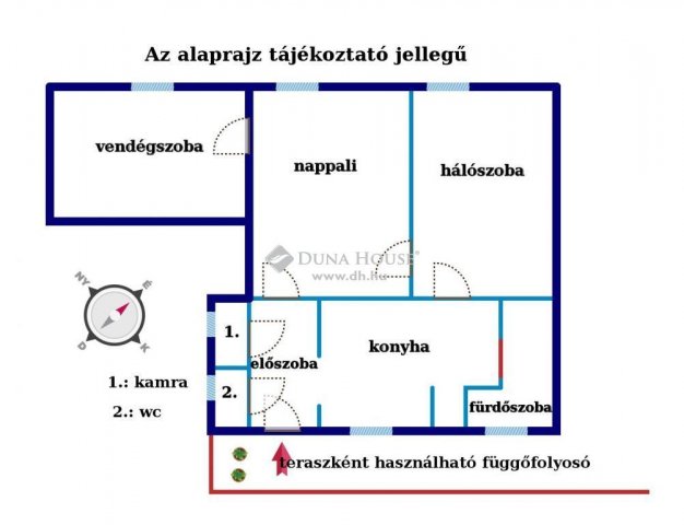 Eladó téglalakás, Budapesten, IX. kerületben 39.9 M Ft, 3 szobás