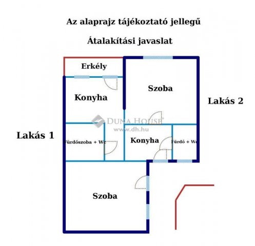 Eladó téglalakás, Budapesten, V. kerületben 75 M Ft, 2 szobás