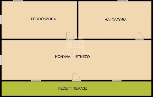 Eladó családi ház, Zalabaksán 42 M Ft, 1 szobás