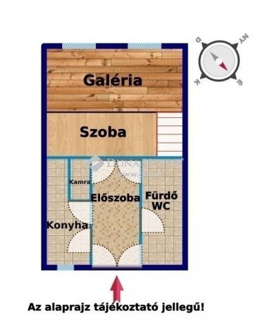 Eladó téglalakás, Budapesten, VI. kerületben 94.9 M Ft, 1 szobás