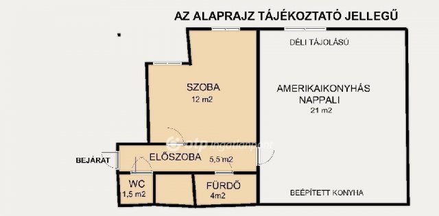 Eladó téglalakás, Budapesten, VIII. kerületben 62.14 M Ft