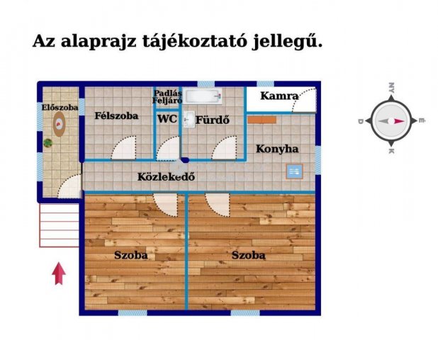 Eladó családi ház, Úrhidán 32 M Ft, 2+1 szobás