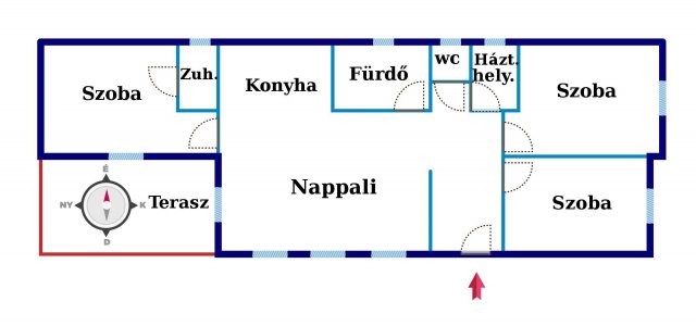 Eladó családi ház, Nyíregyházán 49.9 M Ft, 4 szobás