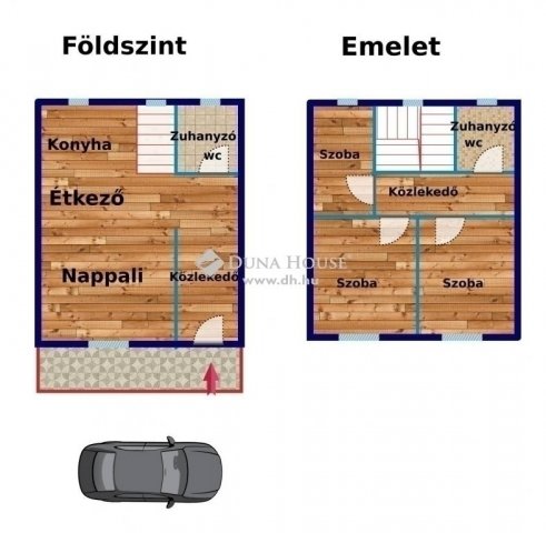 Eladó sorház, Vecsésen 63 M Ft, 4 szobás / költözzbe.hu